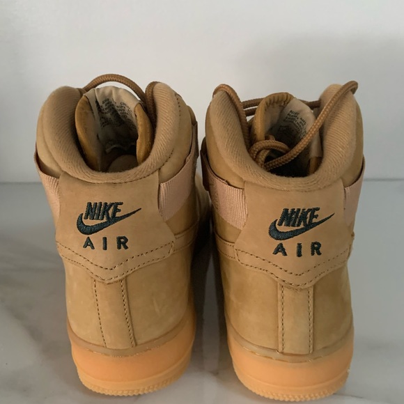 Nike Air Force 1 High GS LV8 Flax Wheat Sz 6Y / 7.5 Wm - Picture 5 of 9